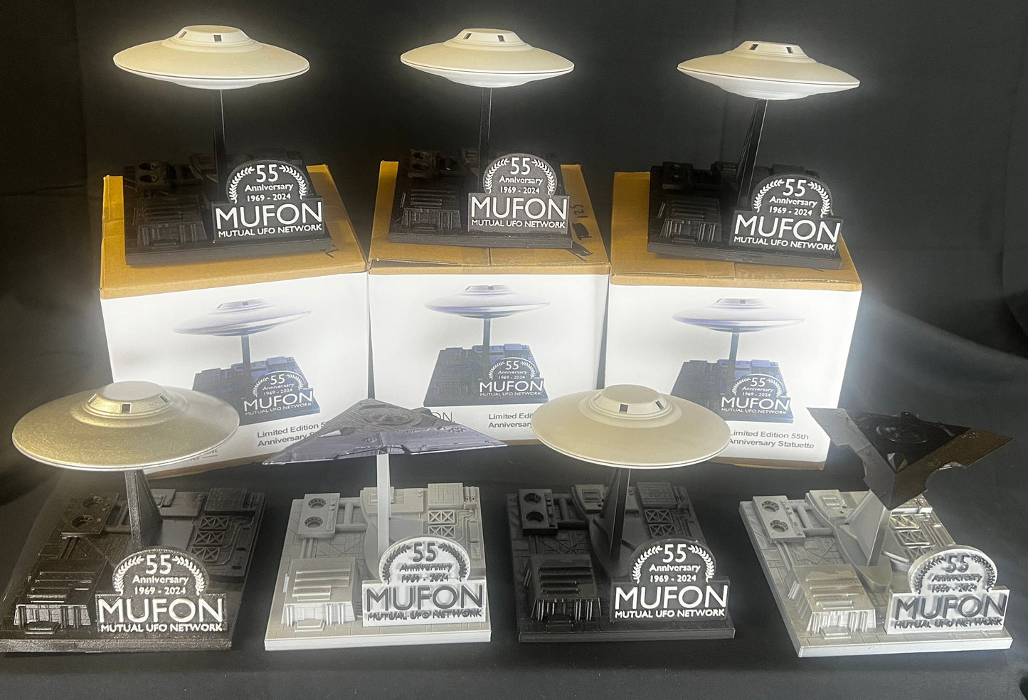 Signature Edition TR3B Statue - MUFON 55th Anniversary Collectible